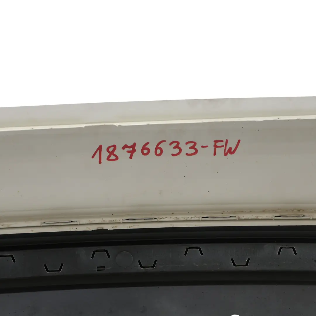 Mk3 Rear Bumper Trim Panel Facelift Frozen White - Z2 to Ford Focus with Part number 1877243 Ford Focus Mk3 Rear Bumper Trim Panel Facelift Frozen White - Z2 - SKU 1877243-FW1 - Part number 1877243