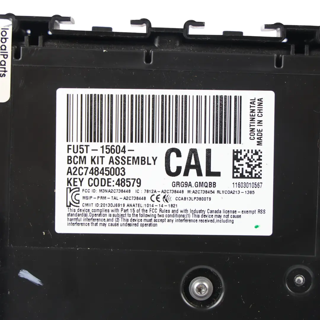 Ford Ranger Mk5 Modulo Controllo Carrozzeria BCM ECU FU5T-15604-CAL - SKU 1944120 - Numero di parte 1944120