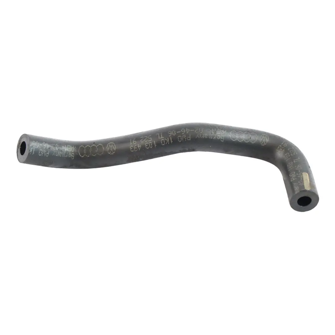 Intake Breather Suction Hose Pipe Line 1.6 Petrol to Audi A3 8P Air with Part number 1K0103493 Audi A3 8P Air Intake Breather Suction Hose Pipe Line 1.6 Petrol - SKU 1K0103493 - Part number 1K0103493