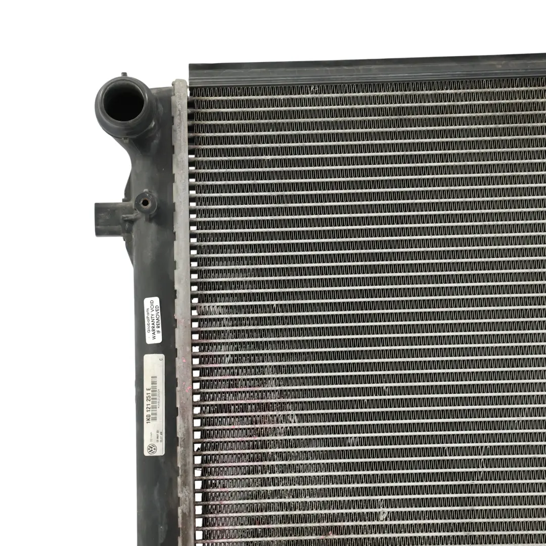 Audi A3 8P VW Golf Mk5 Coolant Radiator Engine Cooler Cooling Unit 1K0121251E - SKU 1K0121251AR-1 - Part number 1K0121251AR