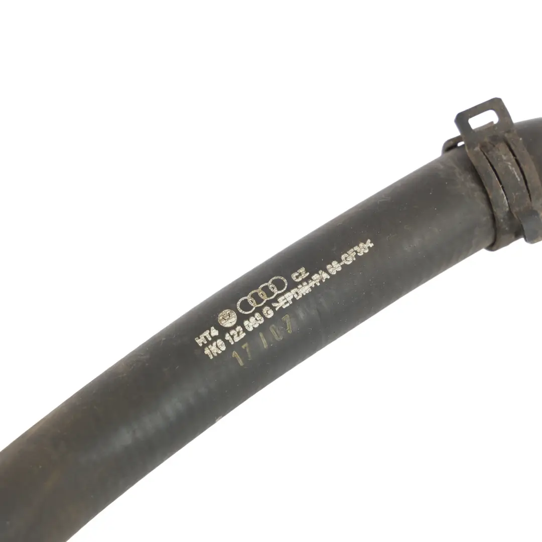 Water Coolant Cooling System Hose Pipe Line 2.0 TFSI to Audi A3 8P with Part number 1K0122085G Audi A3 8P Water Coolant Cooling System Hose Pipe Line 2.0 TFSI - SKU 1K0122085G - Part number 1K0122085G