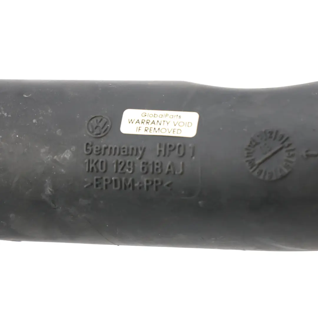 Audi A3 8P Przewód Powietrza Intercoolera Obudowa Filtra - SKU 1K0129618AJ-1 - Numer Części 1K0129618AJ