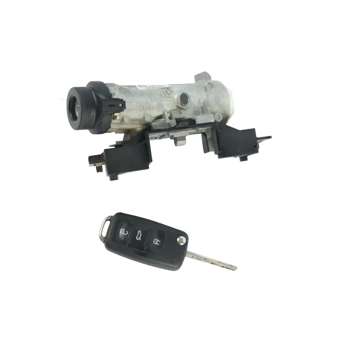 Ignition Switch Lock Control Module + Key 1K0905851 to Volkswagen Caddy Maxi with Part number 1K0905851B Volkswagen Caddy Maxi Ignition Switch Lock Control Module + Key 1K0905851 - SKU 1K0905851B-11 - Part number 1K0905851B