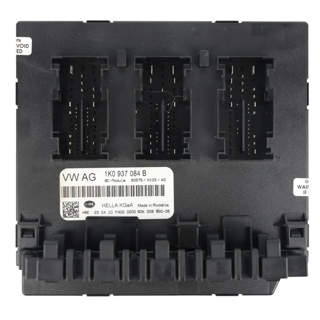 Skoda Volkswagen Golf Mk6 Octavia 1Z Modulo Controllo Scocca BCM ECU - SKU 1K0937084B - Numero di parte 1K0937084B