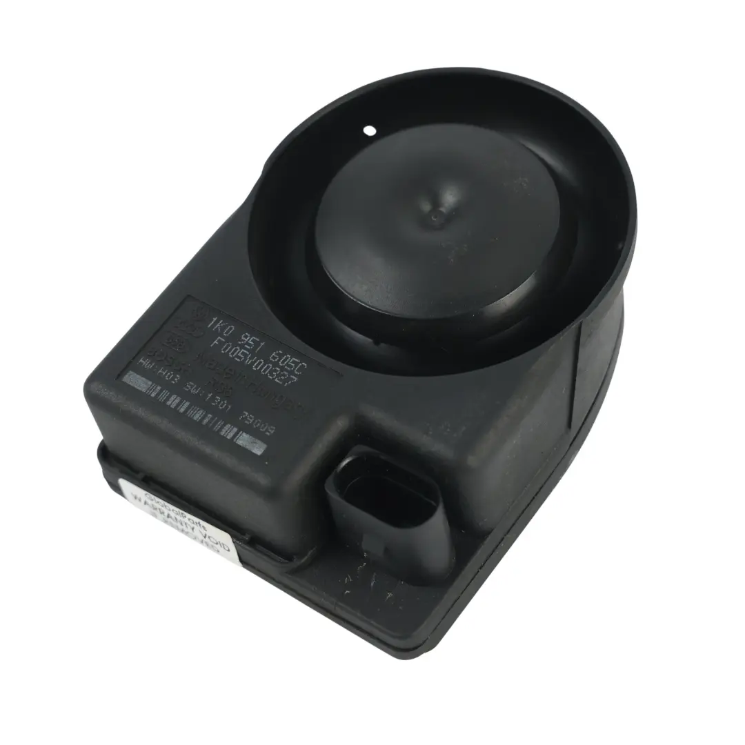 Sirena Allarme Antifurto per Volkswagen Audi A6 C6 A3 8P Passat B6 con numero di parte 1K0951605C Volkswagen Audi A6 C6 A3 8P Passat B6 Sirena Allarme Antifurto - SKU 1K0951605C-1 - Numero di parte 1K0951605C