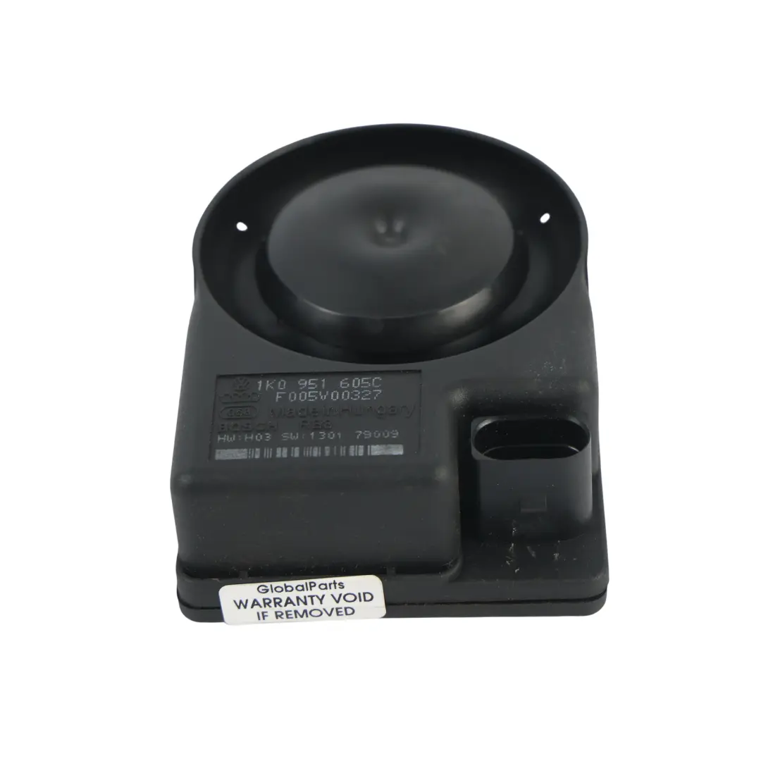 Sirène Alarme Antivol Signal pour Volkswagen Audi A6 C6 A3 8P Passat B6 à propos du numéro de pièce 1K0951605C Volkswagen Audi A6 C6 A3 8P Passat B6 Sirène Alarme Antivol Signal - SKU 1K0951605C-1 - Numéro de pièce 1K0951605C