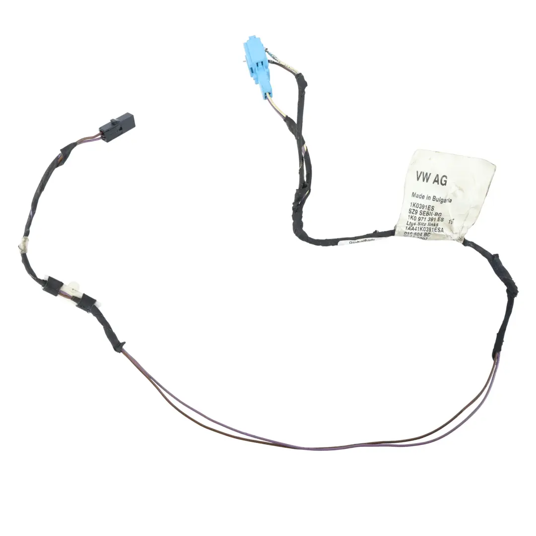 VW Volkswagen Golf V Seat Side Front Left N/S Air Module - SKU 1K4880241D - Part number 1K4880241D