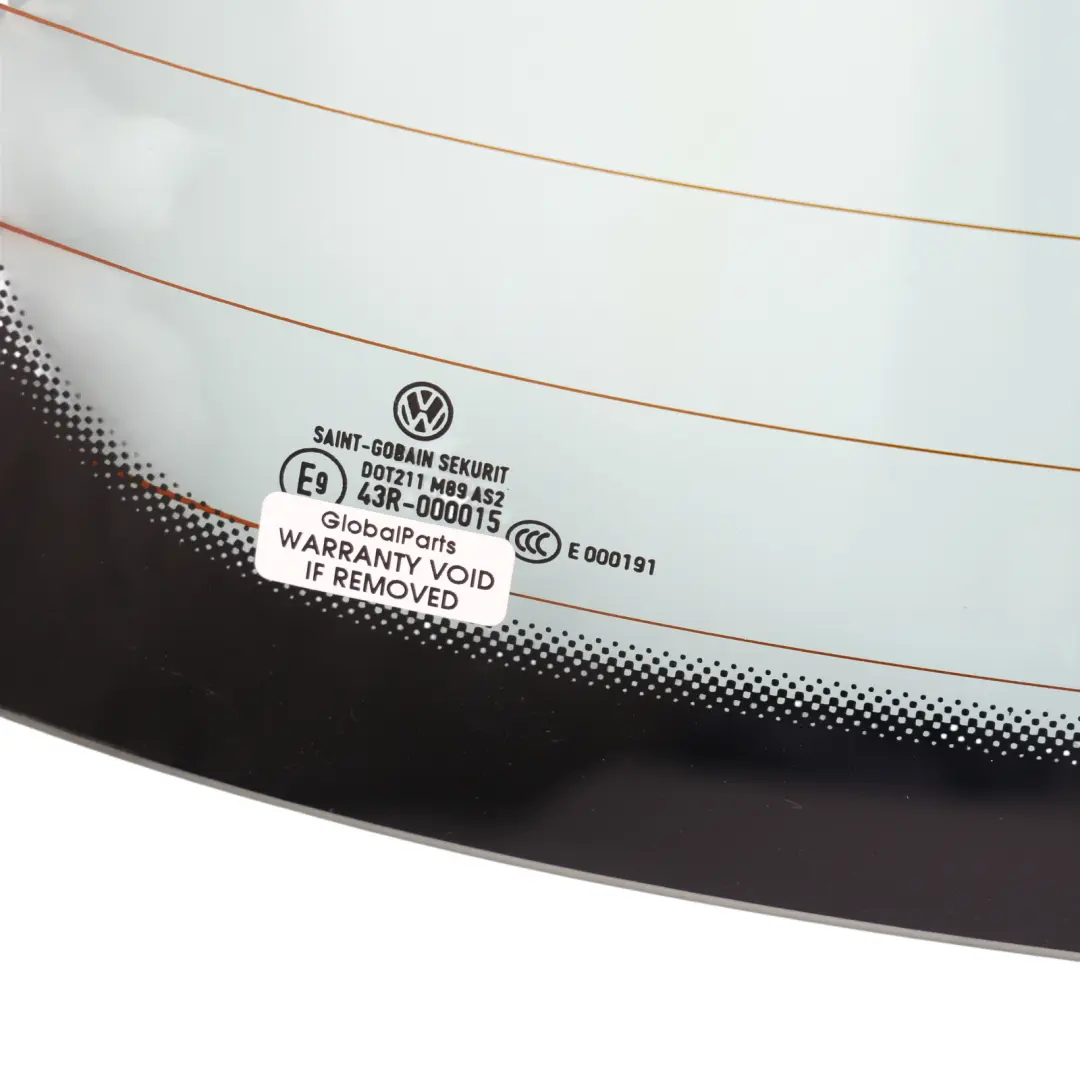 Mk3 Rear Window Glass Green Glazing AS2 to Volkswagen Scirocco with Part number 1K8845051B Volkswagen Scirocco Mk3 Rear Window Glass Green Glazing AS2 - SKU 1K8845051B - Part number 1K8845051B