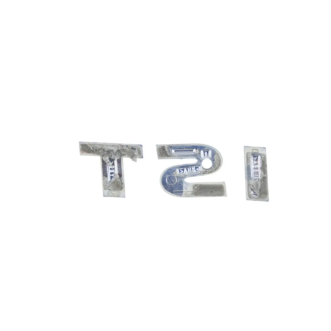Volkswagen Scirocco Mk3 Rear Door Boot Lid Trunk Badge TSI Chrome Red - SKU 1K8853675A - Part number 1K8853675A