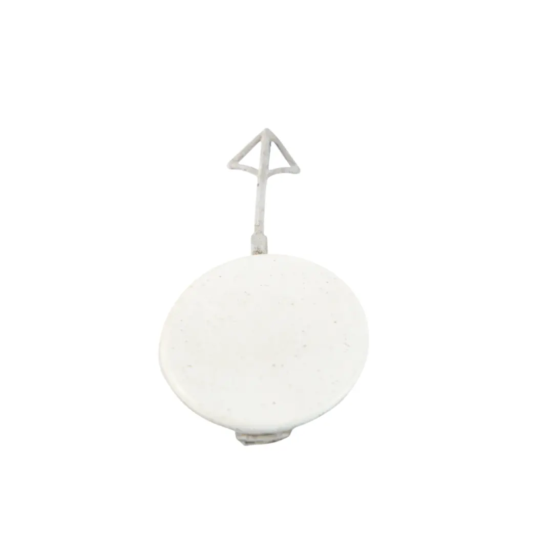 1P Mk2 Rear Bumper Tow Eye Cover Cap Cortina White - B9A B to Seat Leon with Part number 1P0807441 Seat Leon 1P Mk2 Rear Bumper Tow Eye Cover Cap Cortina White - B9A B - SKU 1P0807441-CWH - Part number 1P0807441