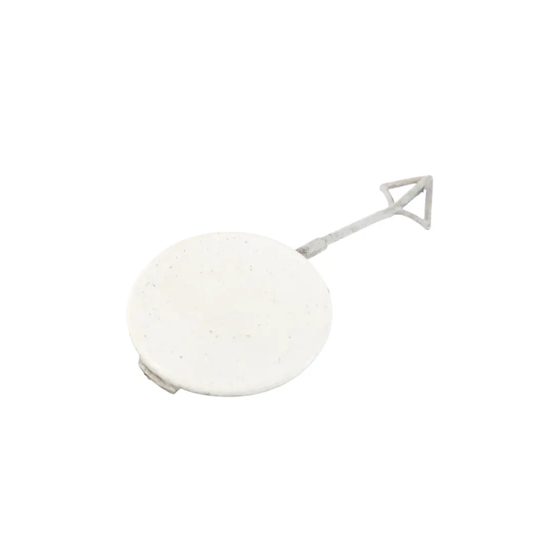 Seat Leon 1P Mk2 Tapa Enganche Remolque Paragolpes Trasero Blanco Cortina B9A 1P - SKU 1P0807441-CWH - Número de pieza 1P0807441