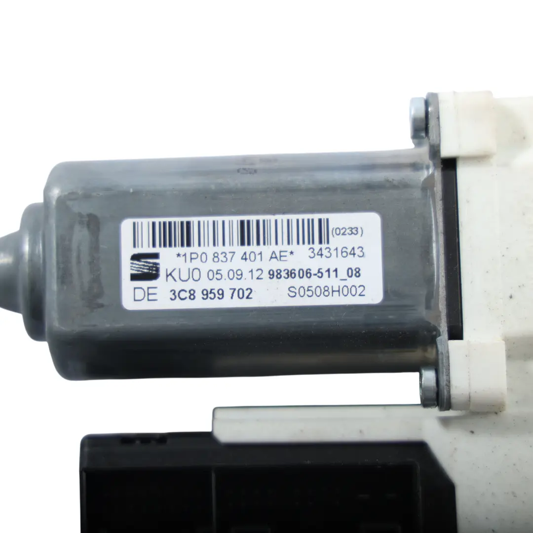 Seat Leon FR 1P Motorino Alzacristallo Porta Anteriore Destra 2.0 - SKU 1P0837401AE - Numero di parte 1P0837401AE
