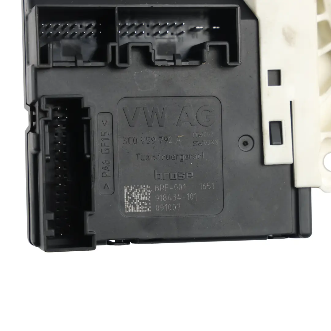 Seat Leon Mk2 Front Left N/S Window Regulator Motor 2.0 TDI Diesel 3C0959792A - SKU 1P0837401Q - Part number 1P0837401Q