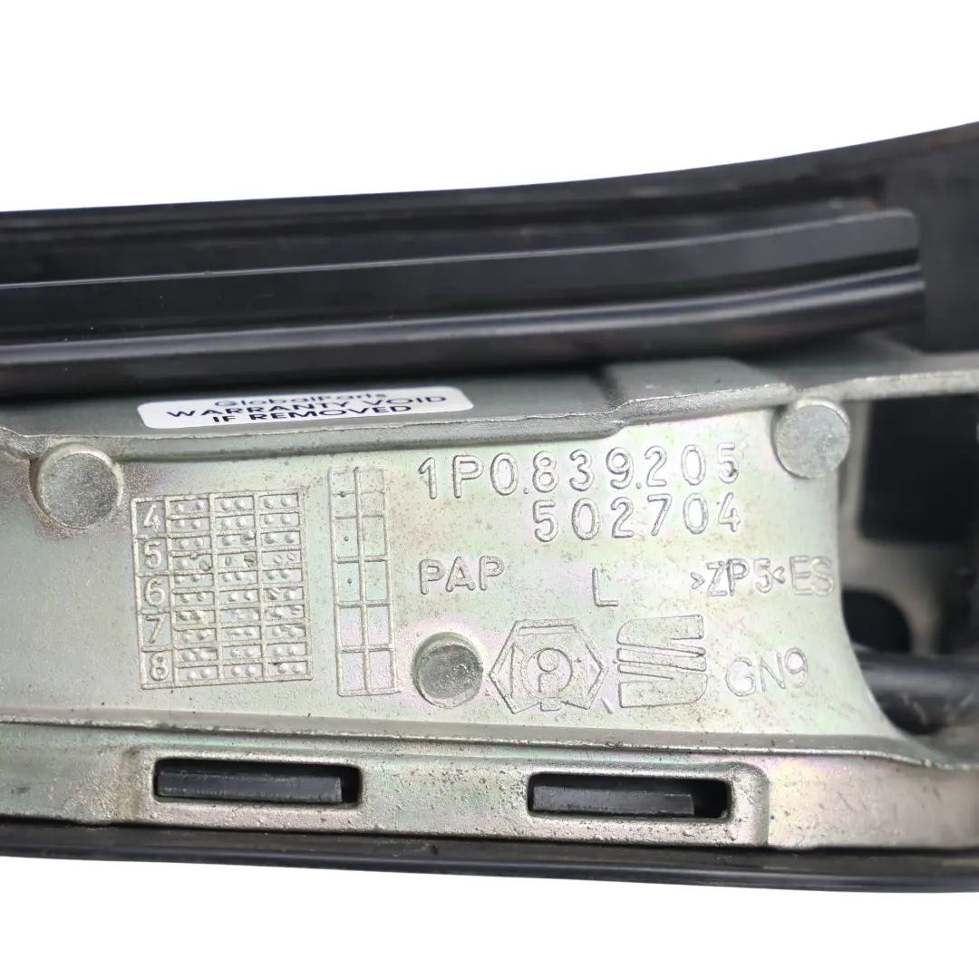 Mk2 Door Handle Outer Rear Left N/S Track Grey Metallic W7Z to Seat Leon with Part number 1P0839205 Seat Leon Mk2 Door Handle Outer Rear Left N/S Track Grey Metallic W7Z - SKU 1P0839205-TRG - Part number 1P0839205