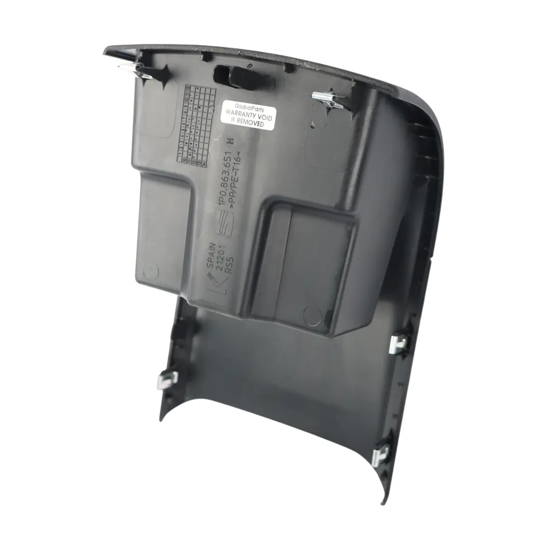 1P Centre Console Storage Compartment Box Rear Cover to Seat Leon FR with Part number 1P0863651H Seat Leon FR 1P Centre Console Storage Compartment Box Rear Cover - SKU 1P0863651H - Part number 1P0863651H