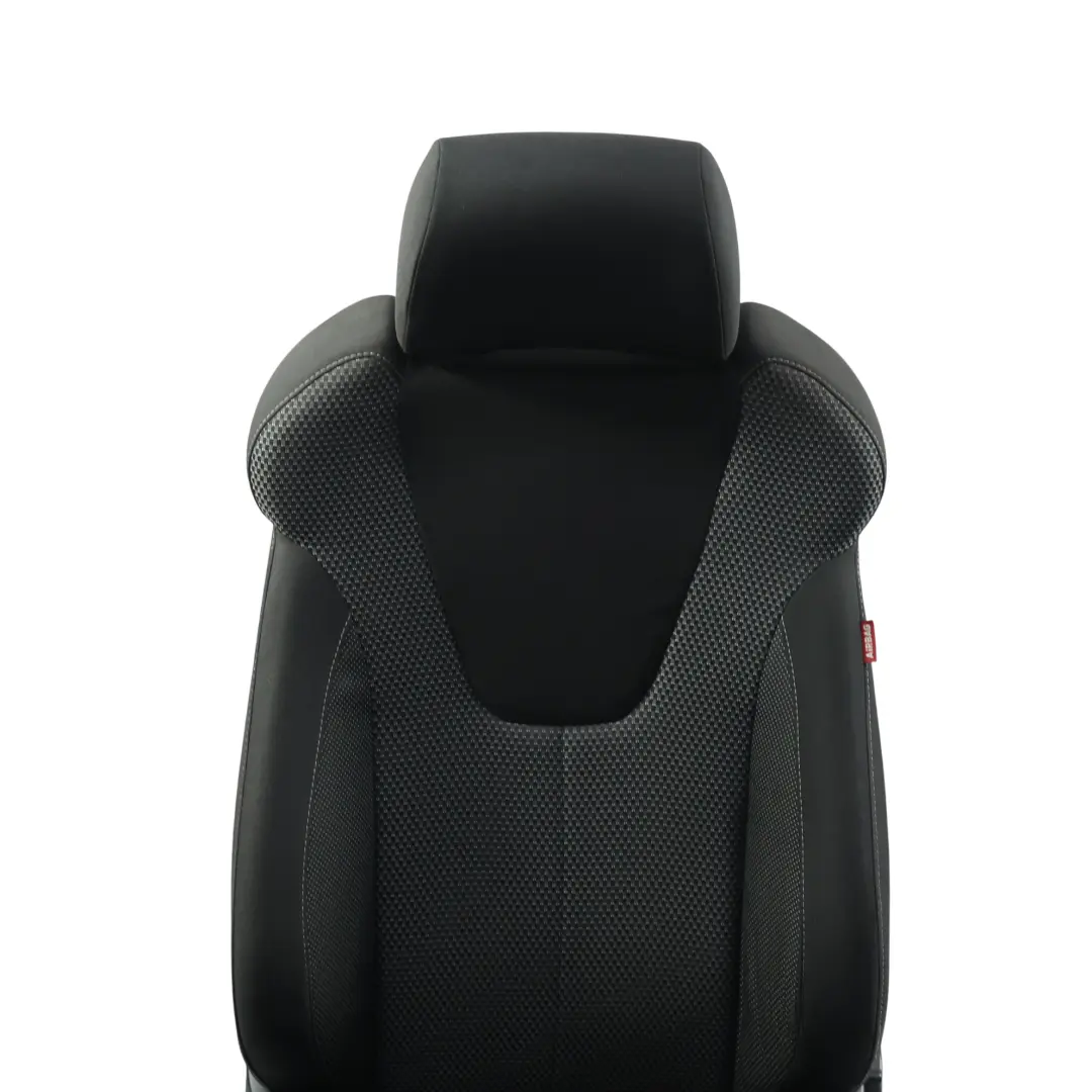 Seat Leon Mk2 1P 5Dr Front Sports Seat Left N/S Cloth Fabric Black Silver Grey - SKU 1P0881805BK-1 - Part number 1P0881805BK