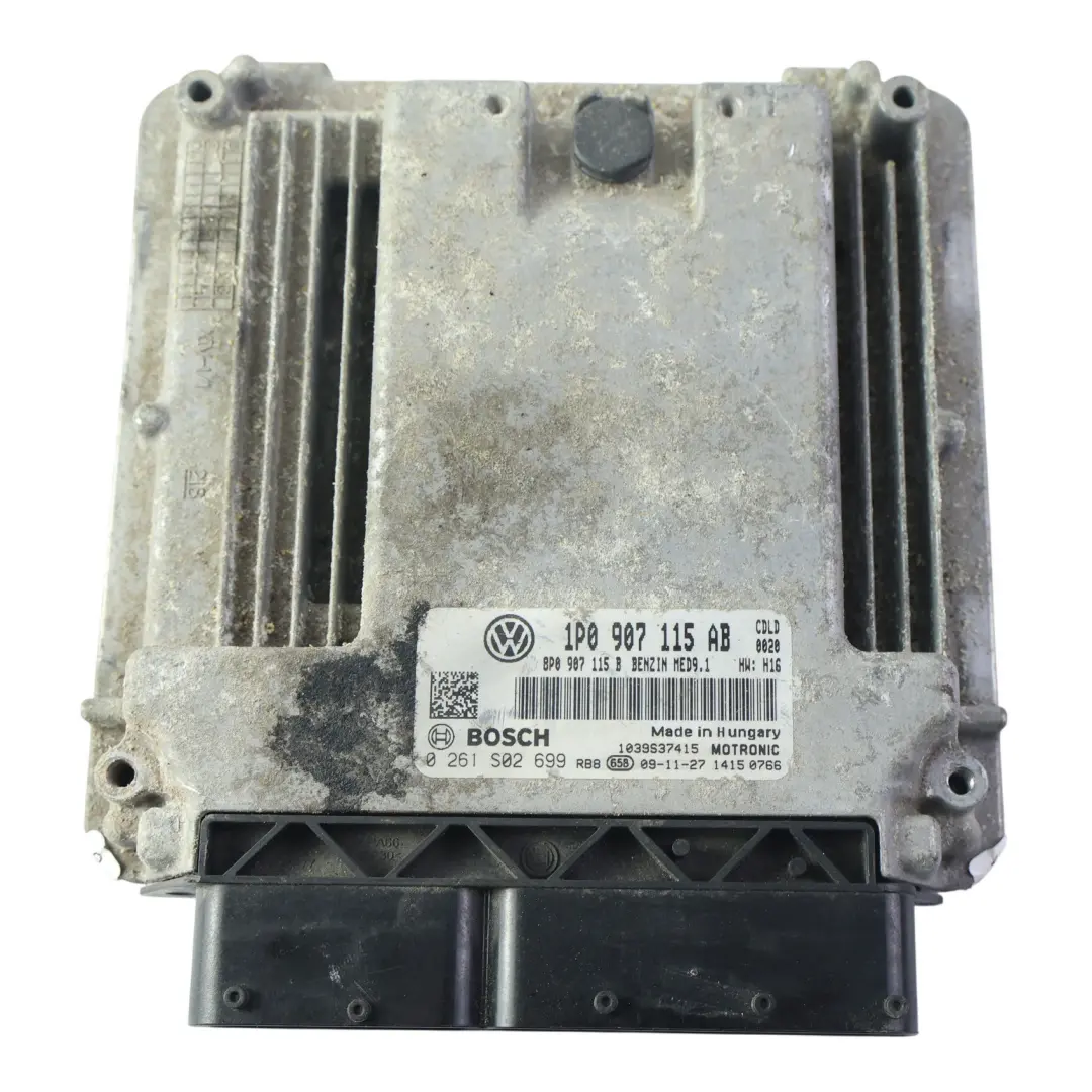 Seat Leon Cupra Mk2 Engine Control Unit ECU 2.0 Petrol CDLD 241HP - SKU 1P0907115AB - Part number 1P0907115AB