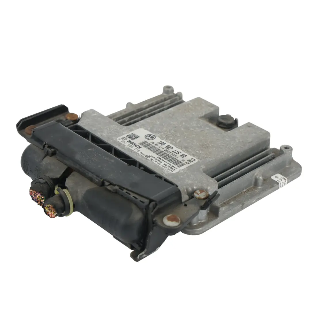Seat Leon Unidad Control Motor ECU 2.0 TSI CCZB 211HP FR 2 Llaves - SKU 1P0907115AD - Número de pieza 1P0907115AD