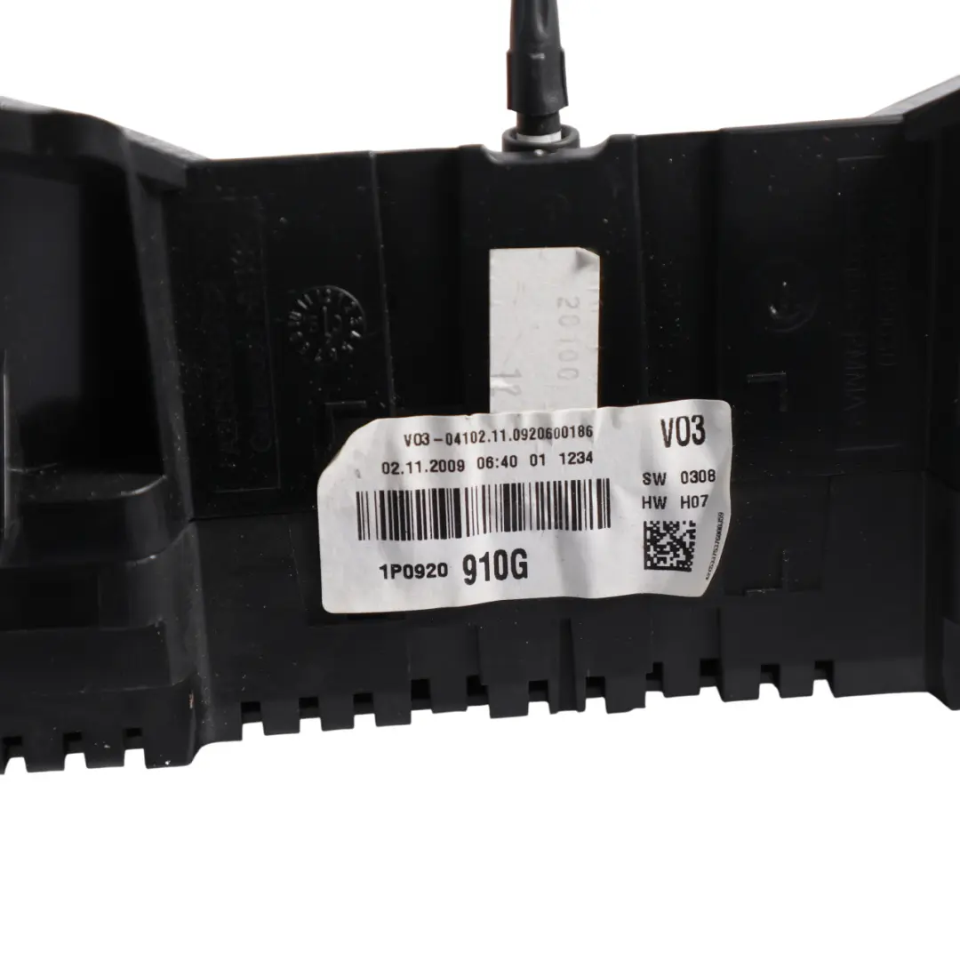 Mk2 Instrument Cluster Speedometer Clocks Diesel to Seat Leon with Part number 1P0920910G Seat Leon Mk2 Instrument Cluster Speedometer Clocks Diesel - SKU RHD-1P0920910G - Part number 1P0920910G