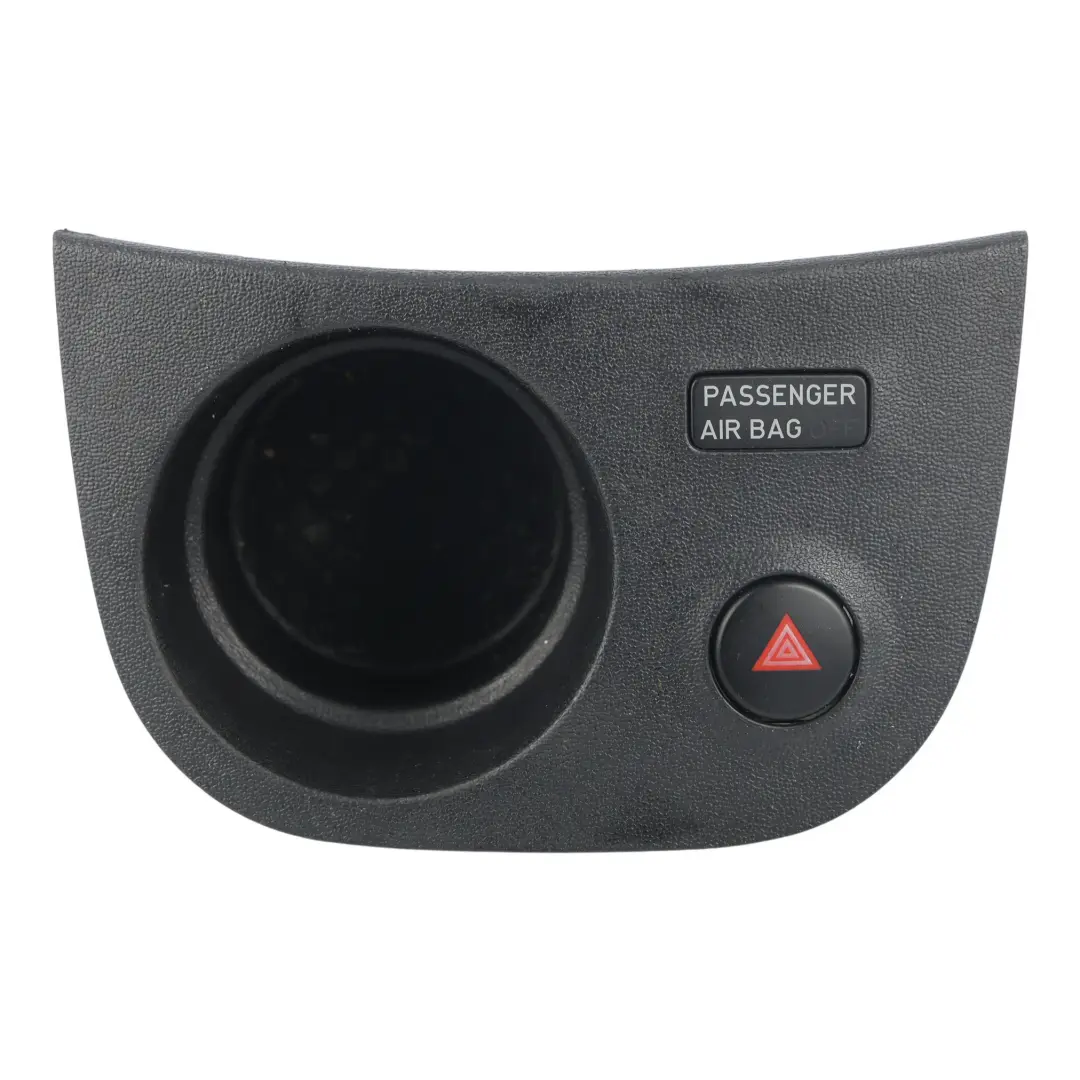 Mk2 1P Centre Console Cup Holder Trim Hazard Light Switch to Seat Leon with Part number 1P2858331 Seat Leon Mk2 1P Centre Console Cup Holder Trim Hazard Light Switch - SKU RHD-1P2858331 - Part number 1P2858331