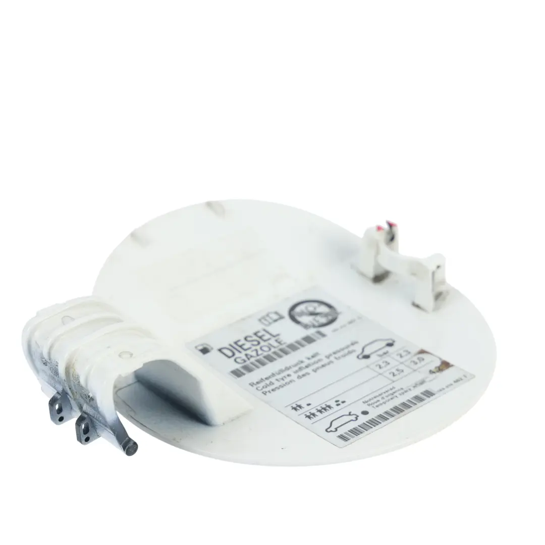 Volkswagen Golf 5K Tankklappe Tankdeckel Abdeckung Candy Weiß B9A - SKU 1Q0809857-CWH - Teilenummer 1Q0809857