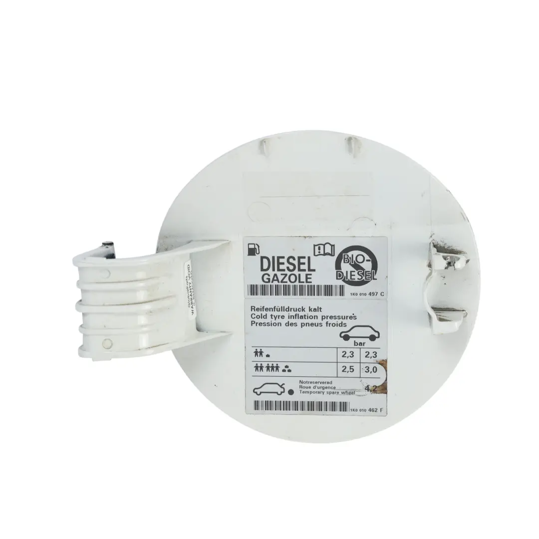 5K Tankklappe Tankdeckel Abdeckung Candy Weiß B9A für Volkswagen Golf mit Teilenummer 1Q0809857 Volkswagen Golf 5K Tankklappe Tankdeckel Abdeckung Candy Weiß B9A - SKU 1Q0809857-CWH - Teilenummer 1Q0809857