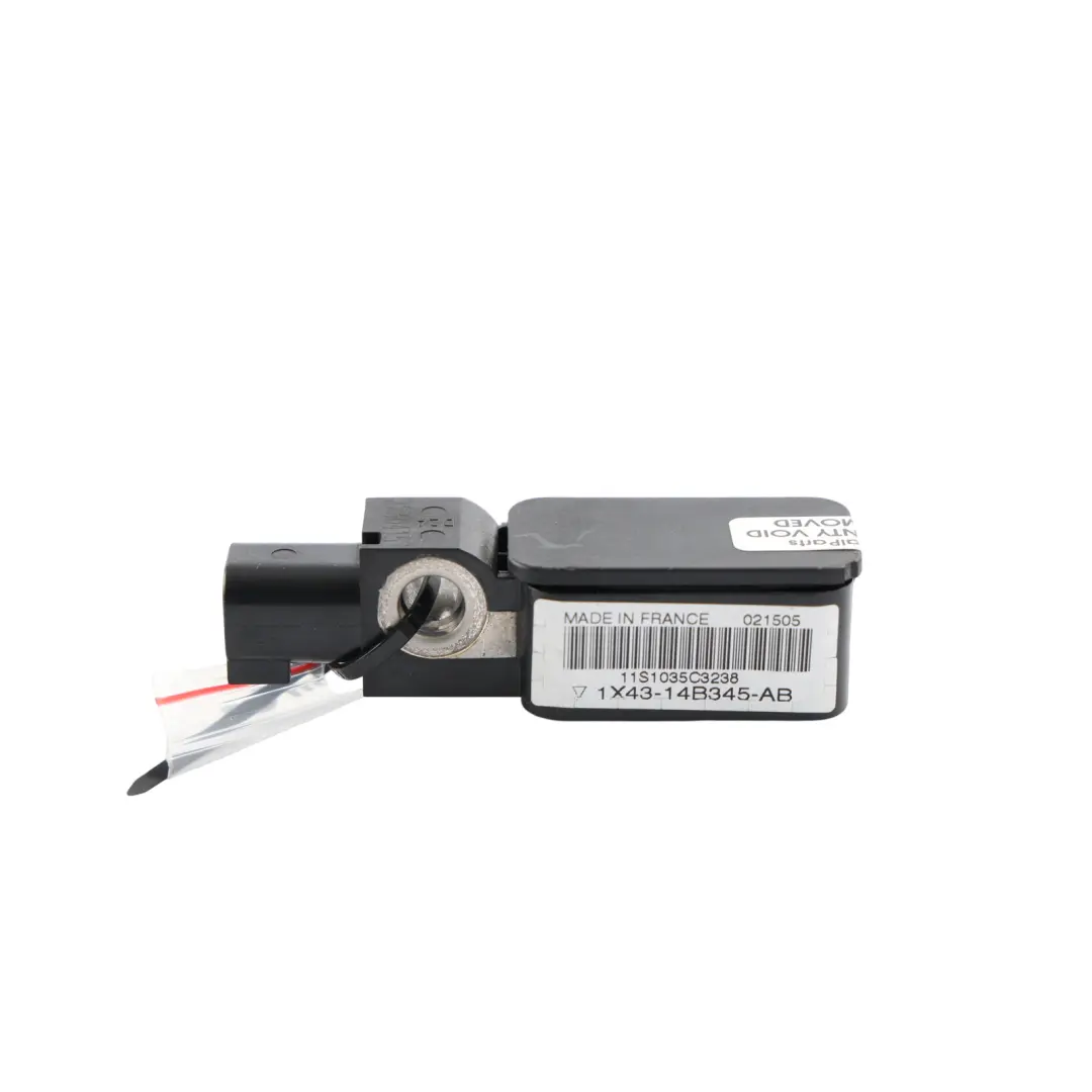 Impact Crash Sensor Front Left Right N/O/S to Jaguar X-Type X400 with Part number 1X43-14B345-AB Jaguar X-Type X400 Impact Crash Sensor Front Left Right N/O/S - SKU 1X43-14B345-AB - Part number 1X43-14B345-AB
