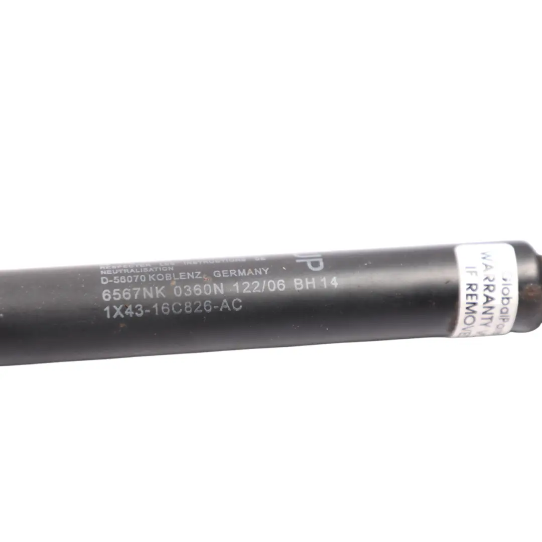 Hood Bonnet Gas Spring Strut Lift Support to Jaguar X-Type X400 with Part number 1X43-16C826-AC Jaguar X-Type X400 Hood Bonnet Gas Spring Strut Lift Support - SKU 1X43-16C826-AC - Part number 1X43-16C826-AC