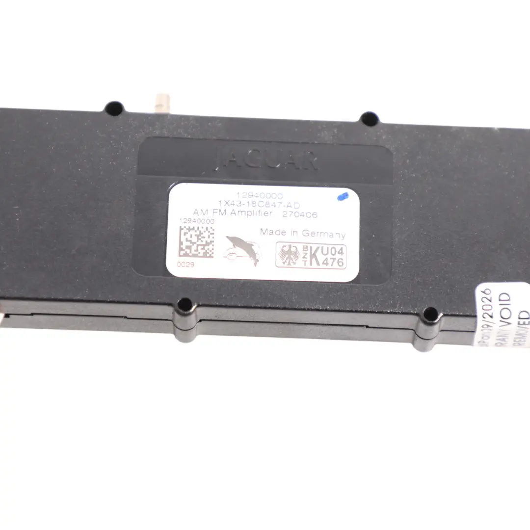 Jaguar X-Type X400 Radio Antenna Amplifier Control Unit Module - SKU 1X43-18C847-AD - Part number 1X43-18C847-AD