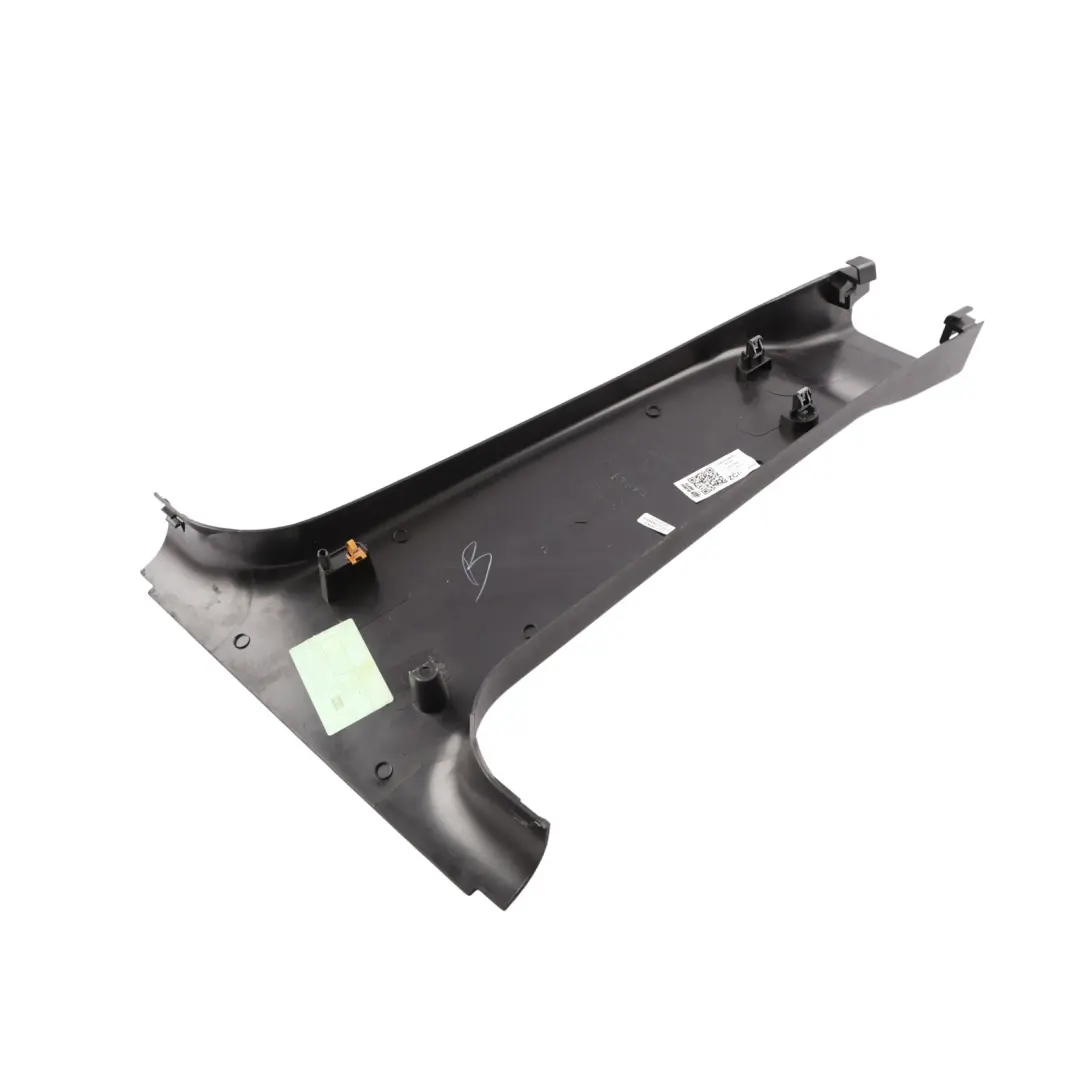 Jaguar X-Type B Pillar Lower Trim Cover Panel Black Left N/S - SKU 1X43-F24479-ACW - Part number 1X43-F24479-ACW