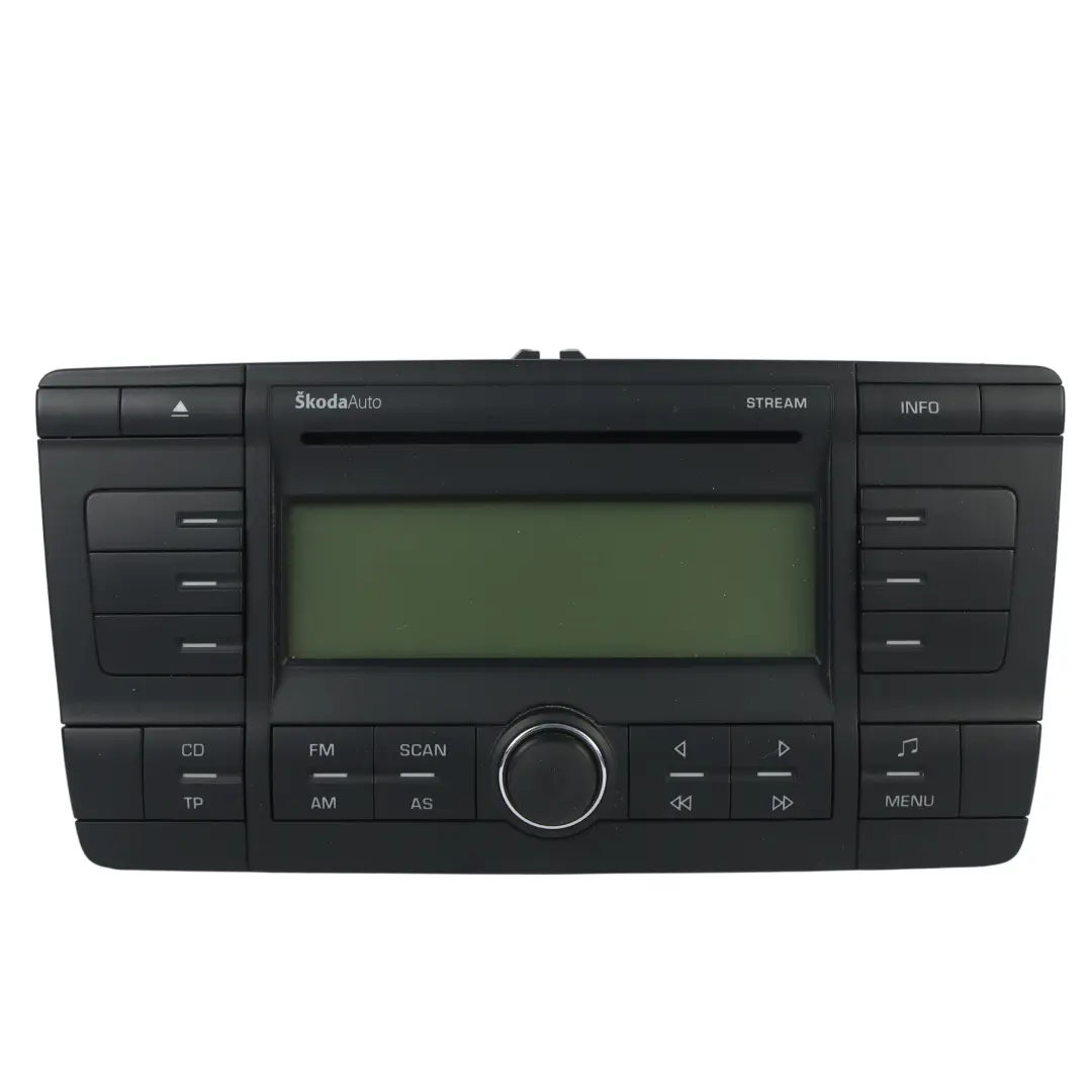 Radio Bedienteil Autoradio Hauptgerät Stream MP3 für Skoda Octavia II mit Teilenummer 1Z0035161B Skoda Octavia II Radio Bedienteil Autoradio Hauptgerät Stream MP3 - SKU 1Z0035161B - Teilenummer 1Z0035161B