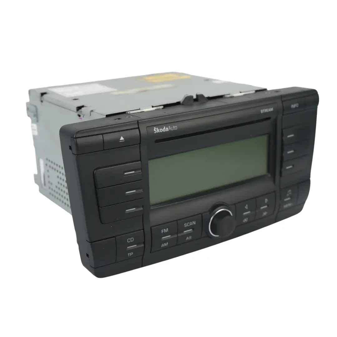 Unidad Principal Autorradio Control MP3 para Skoda Octavia II con número de pieza 1Z0035161B Skoda Octavia II Unidad Principal Autorradio Control MP3 - SKU 1Z0035161B - Número de pieza 1Z0035161B