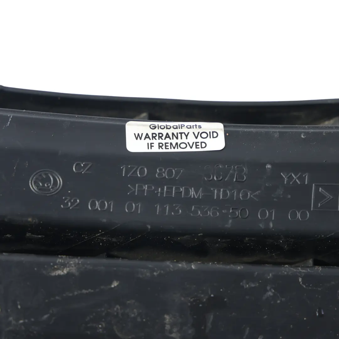 Skoda Octavia Mk2 1Z Rejilla Parachoques Delantero Panel Izquierdo - SKU 1Z0807367B - Número de pieza 1Z0807367B