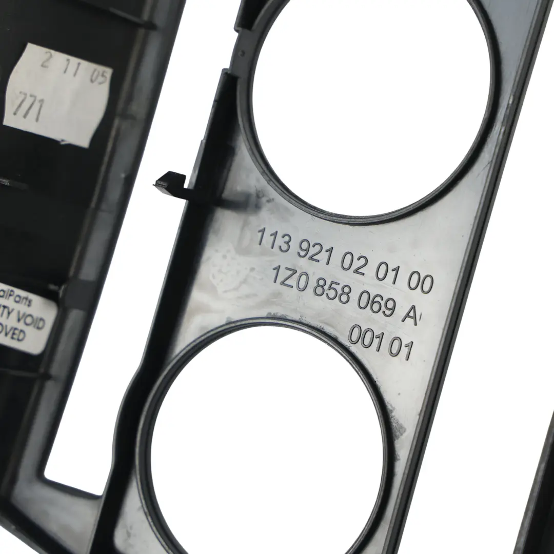 Skoda Octavia Mk2 1Z Pannello Cornice Comandi Radio Riscaldamento A - SKU 1Z0858069A-1 - Numero di parte 1Z0858069A