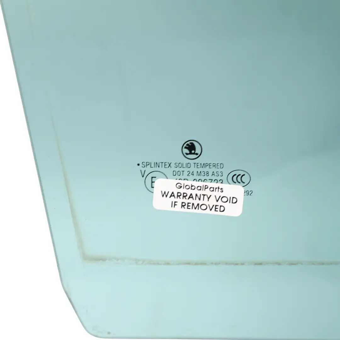 Skoda Octavia Scout 1Z Mk2 Estate Door Window Rear Right O/S Tinted - SKU 1Z9845206B - Part number 1Z9845206B