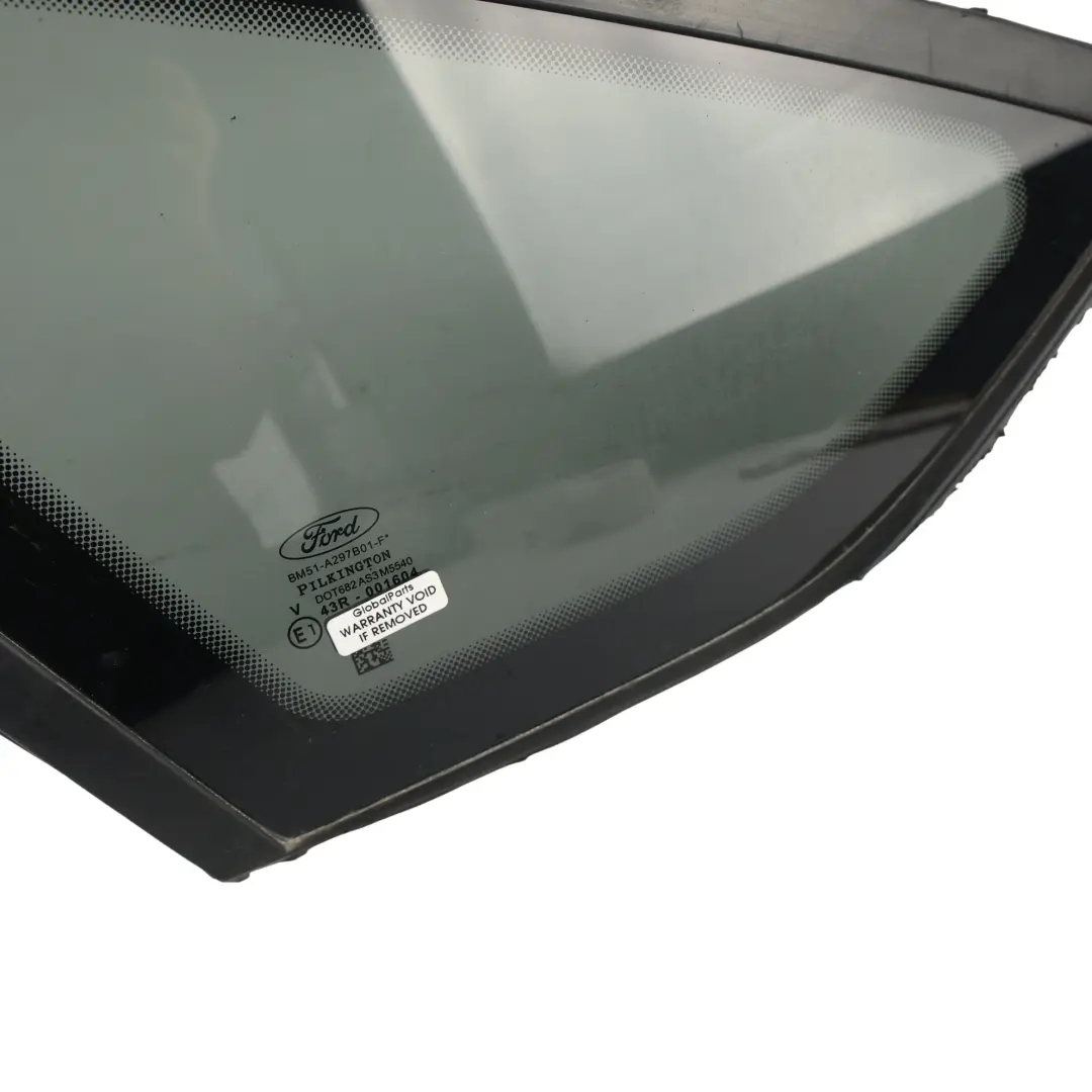 Ford Focus Mk3 Rear Quarter Glass Window Tinted AS3 Left N/S BM51-A297B01-F - SKU 2010631 - Part number 2010631