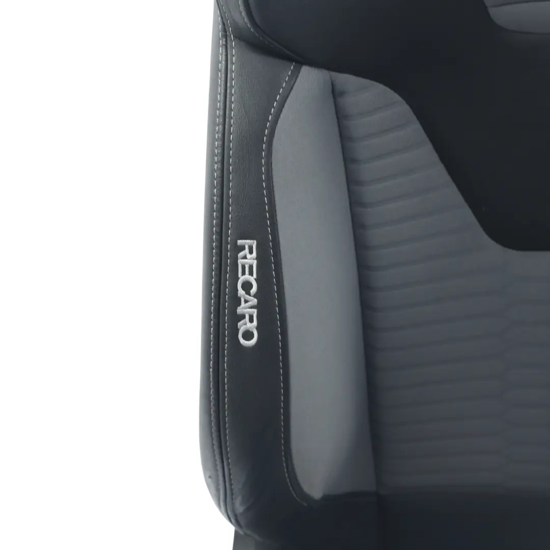 Recaro Front Seat Heated Right O/S Cloth Leather Black Grey to Ford Fiesta Mk7 ST with Part number 2050445 Ford Fiesta Mk7 ST Recaro Front Seat Heated Right O/S Cloth Leather Black Grey - SKU 2050445-1 - Part number 2050445