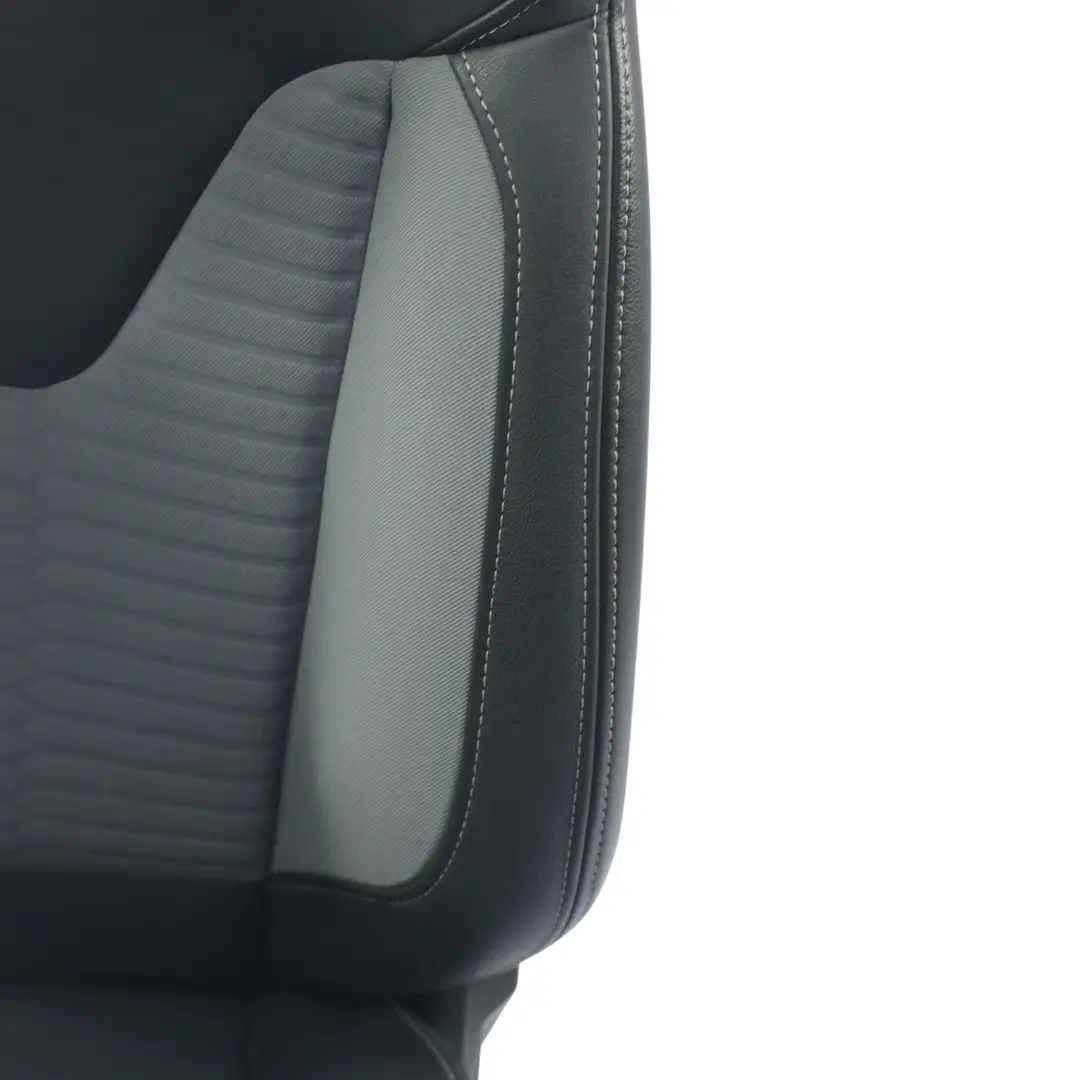 Ford Fiesta Mk7 ST Recaro Front Seat Heated Right O/S Cloth Leather Black Grey - SKU 2050445-1 - Part number 2050445