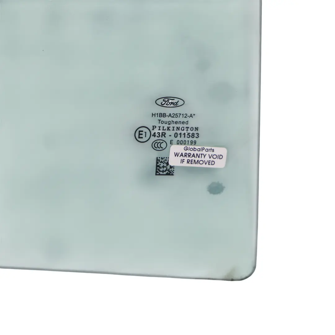 Ford Fiesta Mk8 5 Dr Door Window Glass Hatchback Rear Right O/S - SKU 2087908 - Part number 2087908