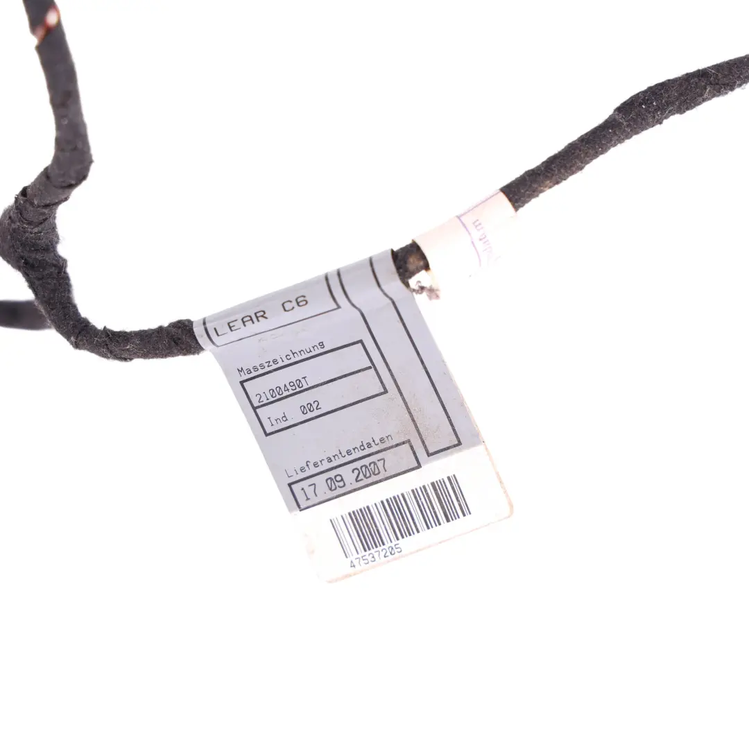 Audi A6 C6 Front Seat Wiring Harness Cable Loom 2100490T - SKU 2100499N - Part number 2100499N