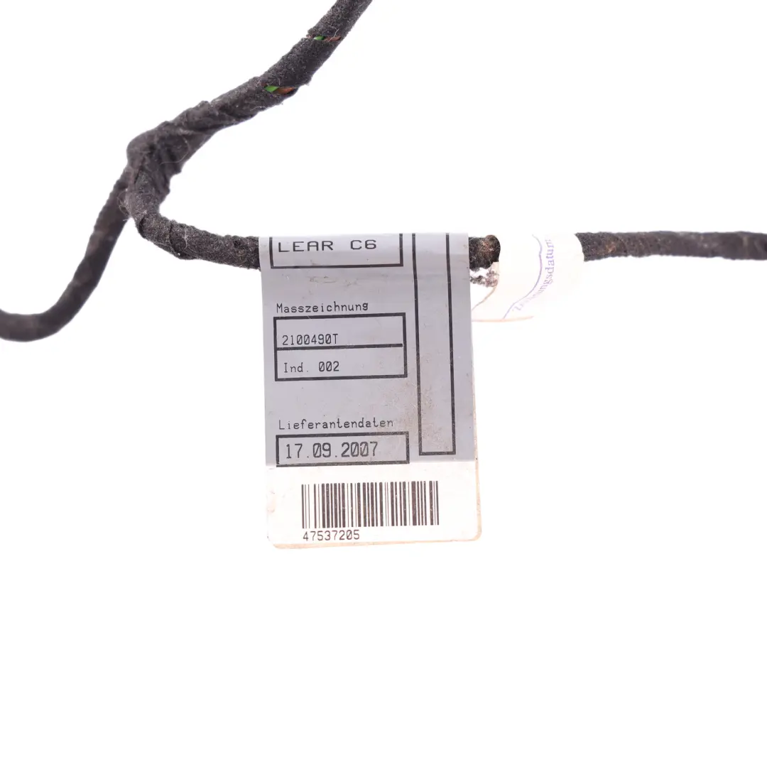 Cablaggio Sedile Anteriore Fascio Cavi 2100490T per Audi A6 C6 con numero di parte 2100499N Audi A6 C6 Cablaggio Sedile Anteriore Fascio Cavi 2100490T - SKU 2100499N - Numero di parte 2100499N