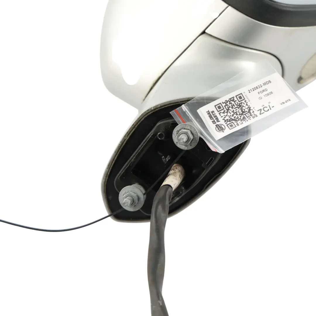 Ford Mondeo Mk5 Wing Mirror Heated Front Right O/S Moondust Silver Metallic - ZJ - SKU RHD-2120832-MDS - Part number 2120832