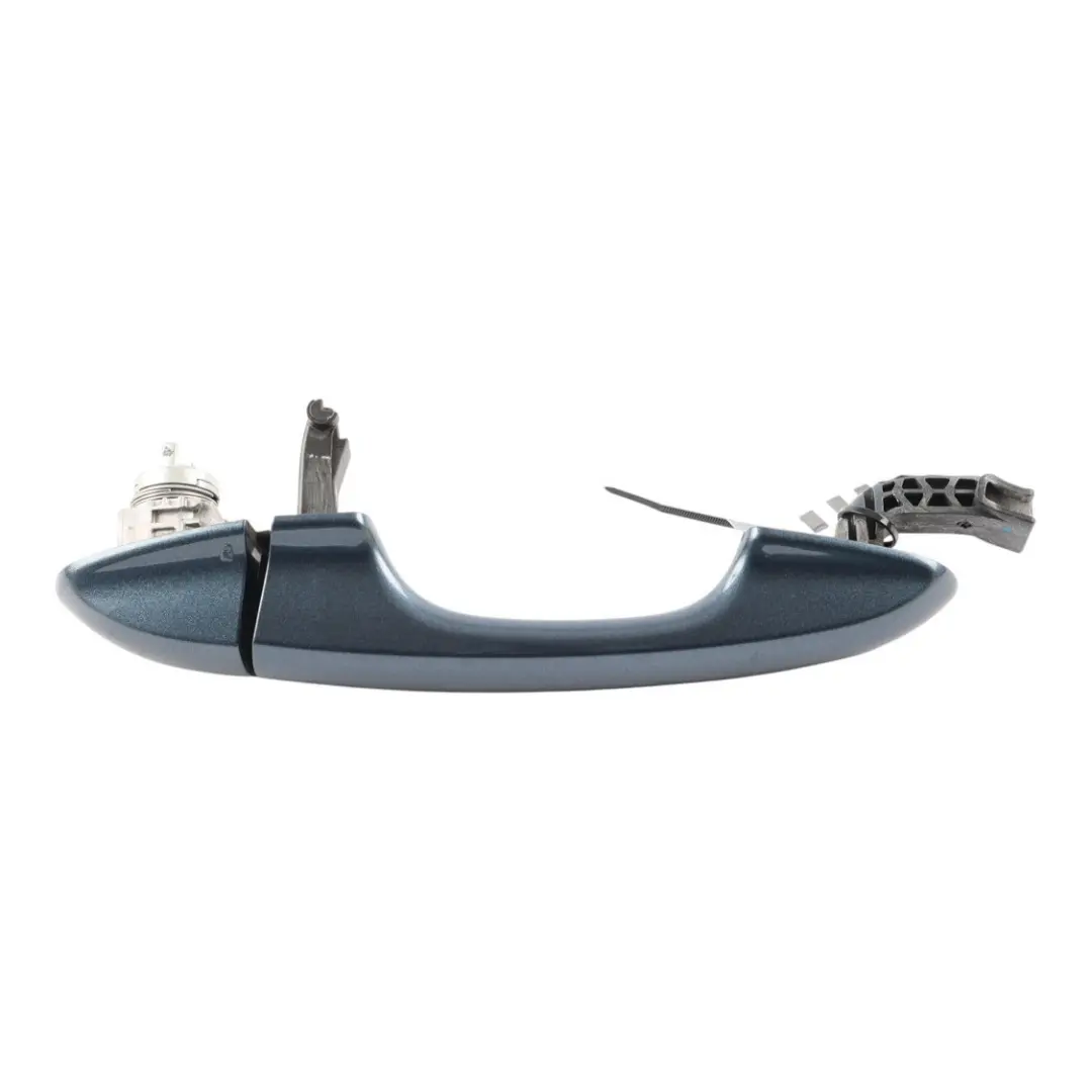 Ford Fiesta Mk8 Door Grab Handle Trim Front Right O/S Blue Metallic - FCC - SKU RHD-2126416-BLU - Part number 2126416