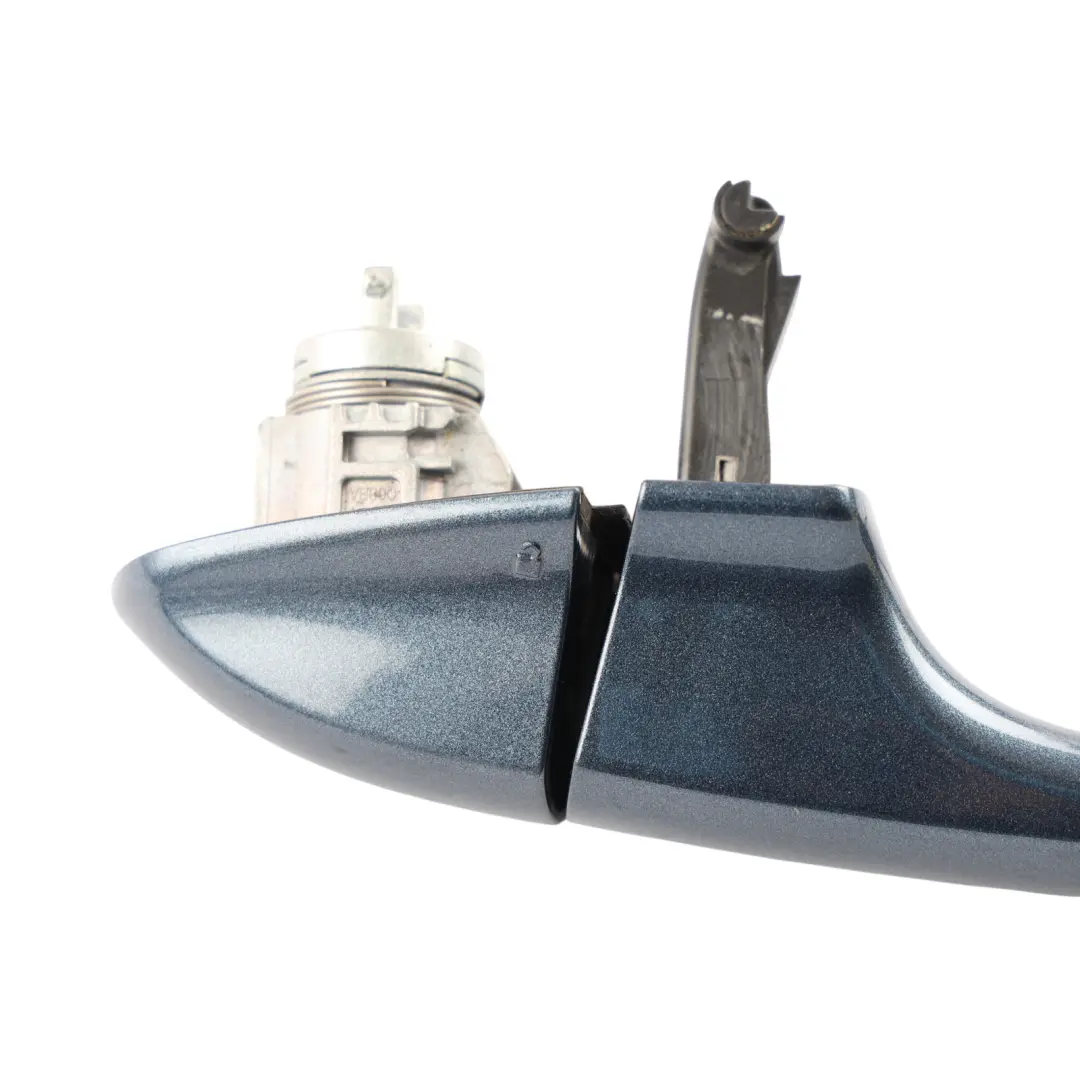 Ford Fiesta Mk8 Door Grab Handle Trim Front Right O/S Blue Metallic - FCC - SKU RHD-2126416-BLU - Part number 2126416