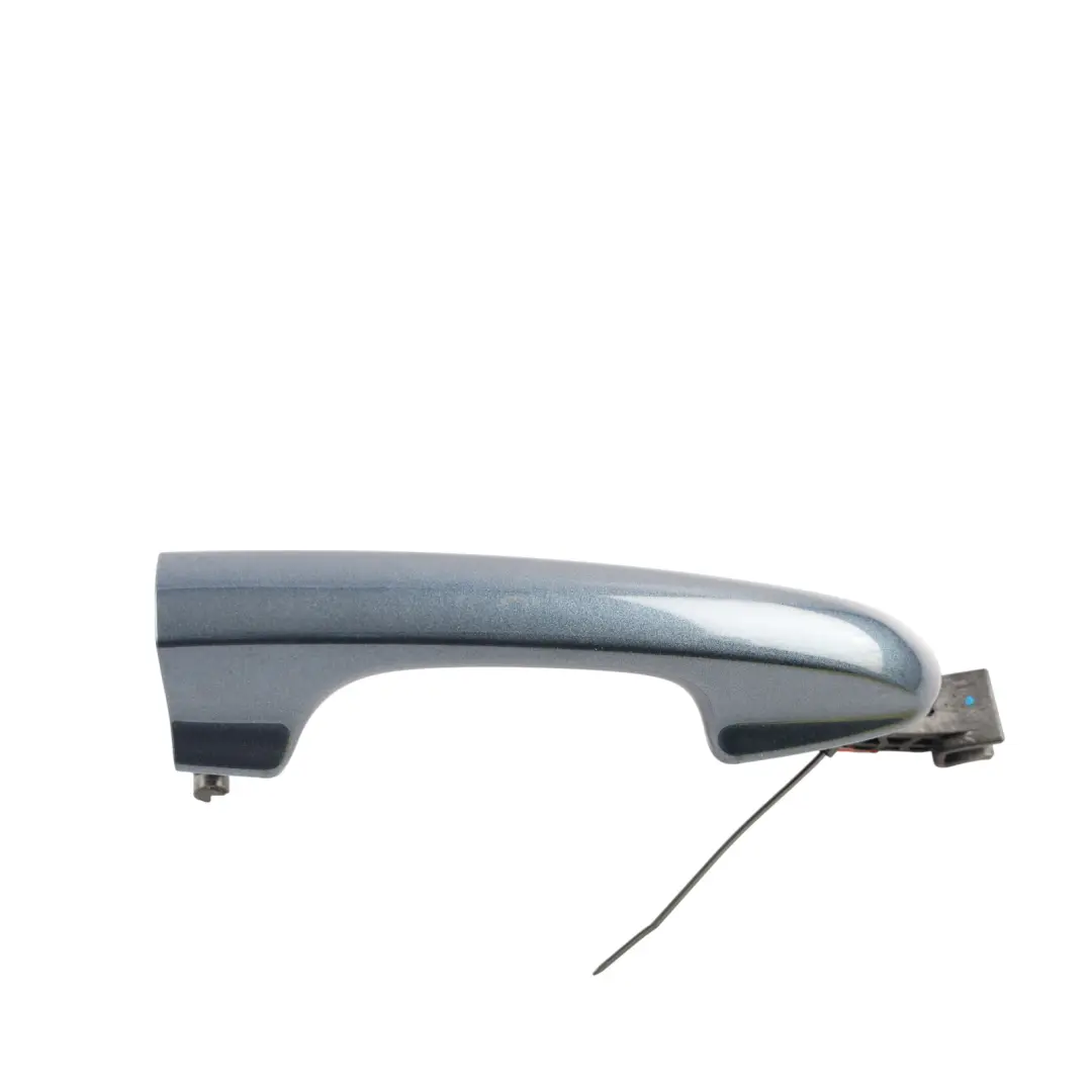Ford Fiesta Mk8 Door Grab Handle Trim Front Right O/S Blue Metallic - FCC - SKU RHD-2126416-BLU - Part number 2126416