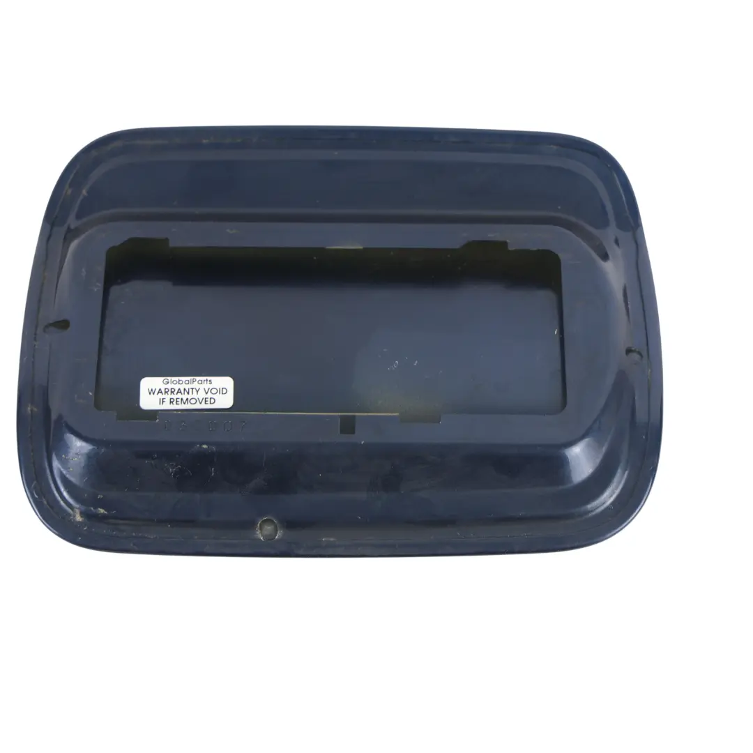 BMW X6 E71 Fuel Filler Cover Fill in Flap Cap Tiefseeblau Metallic - A76 - SKU 2147588-DSB - Part number 2147588