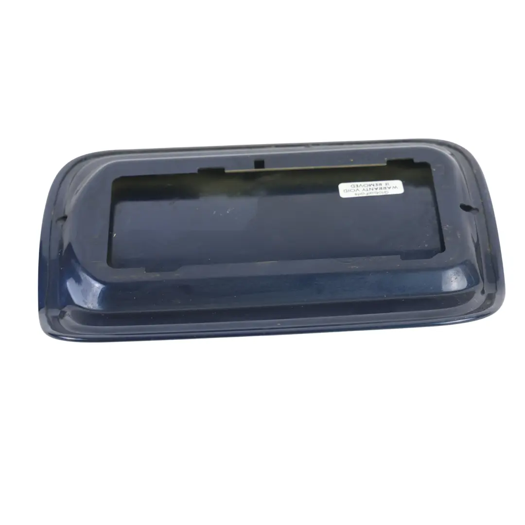 BMW X6 E71 Fuel Filler Cover Fill in Flap Cap Tiefseeblau Metallic - A76 - SKU 2147588-DSB - Part number 2147588
