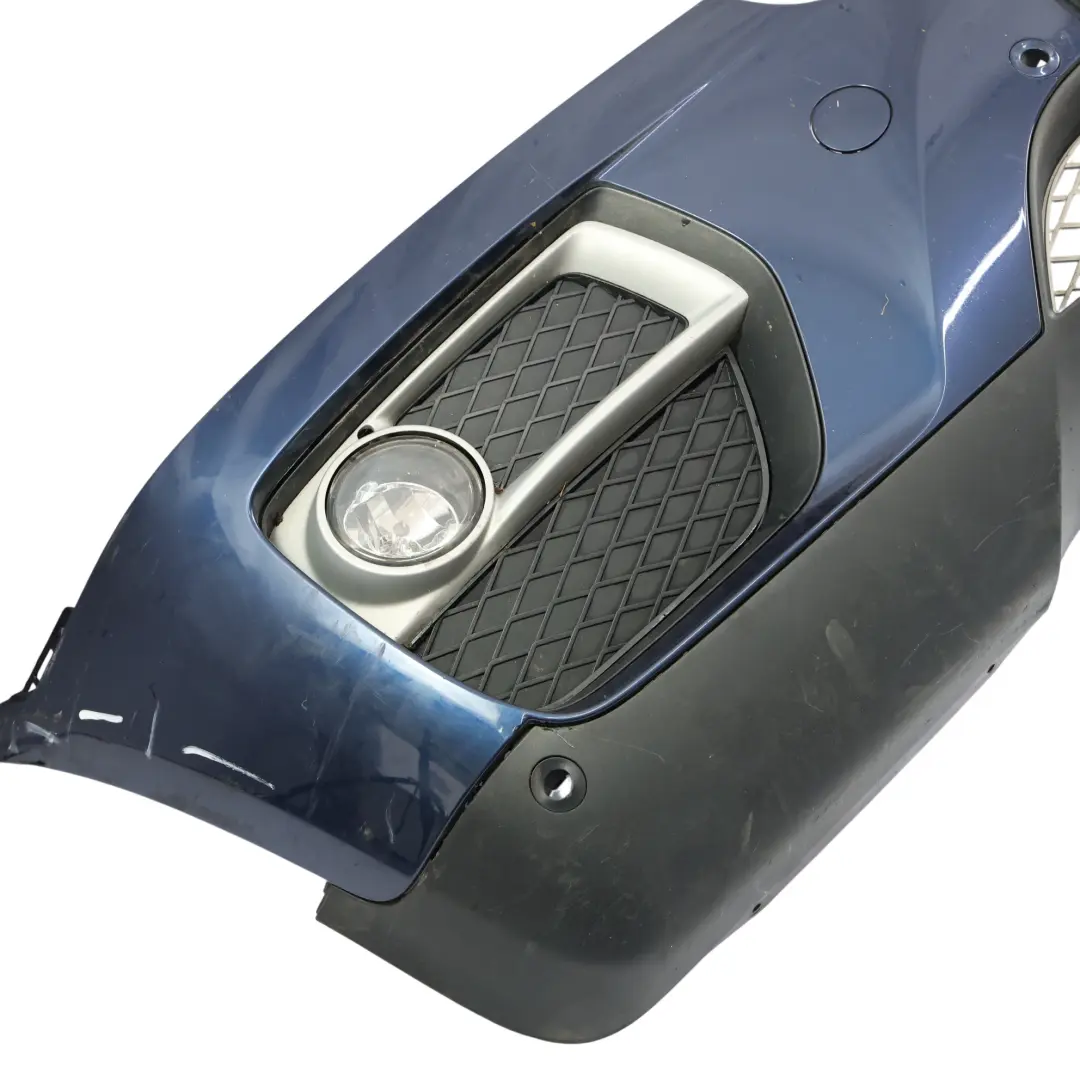 Front Bumper Trim Panel Tiefseeblau Deep Sea Blue Metallic - A76 to BMW X6 E71 with Part number 2147601 BMW X6 E71 Front Bumper Trim Panel Tiefseeblau Deep Sea Blue Metallic - A76 - SKU 2147601-DSB - Part number 2147601