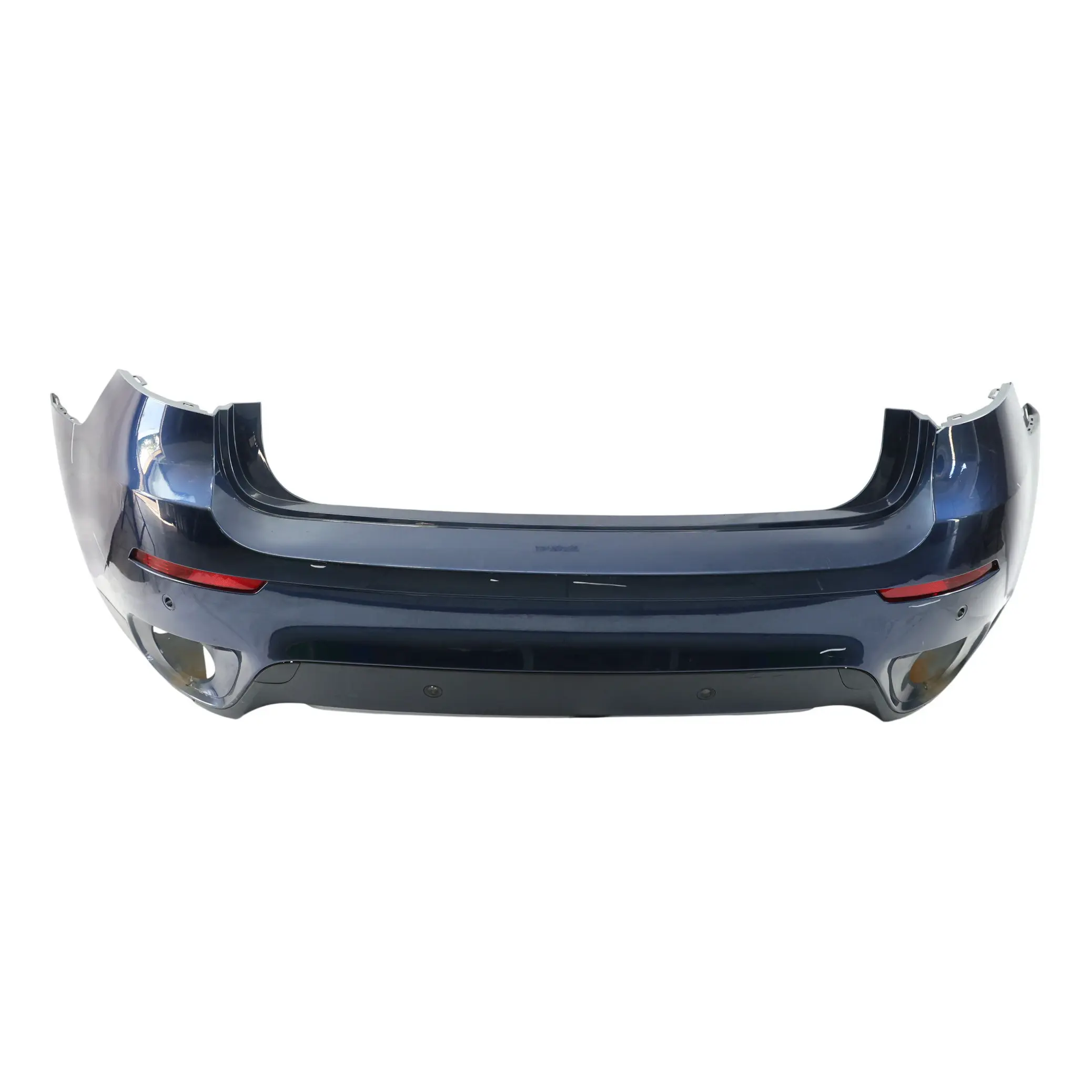 BMW X6 E71 Rear Bumper Trim Panel Tiefseeblau Deep Sea Blue Metallic - A76