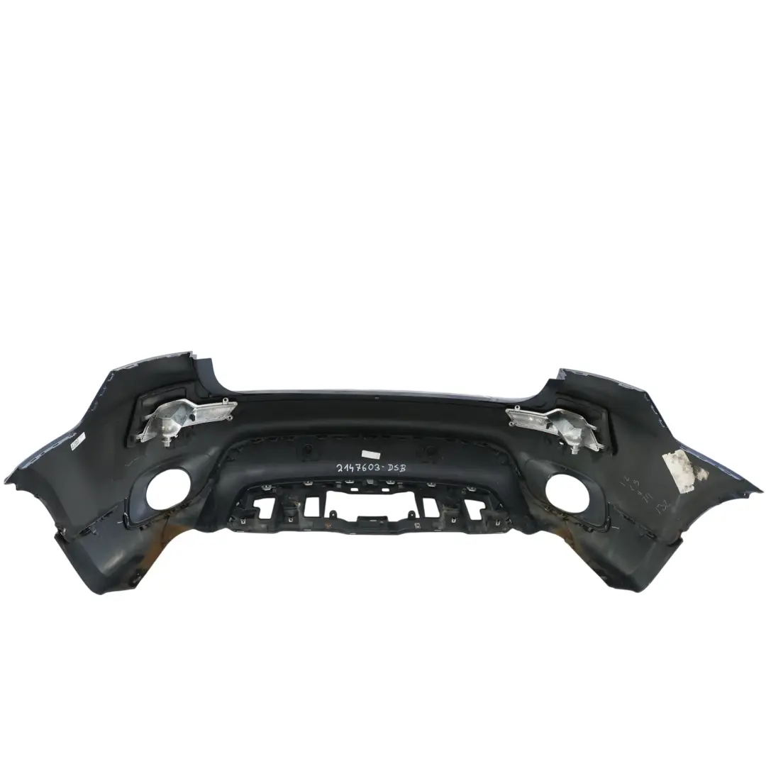 Bumper Trim Panel Tiefseeblau Deep Sea Blue Metallic - A76 to BMW X6 E71 Rear with Part number 2147603 BMW X6 E71 Rear Bumper Trim Panel Tiefseeblau Deep Sea Blue Metallic - A76 - SKU 2147603-DSB - Part number 2147603